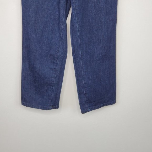 Oh Baby by Motherhood Maternity Crop Denim Jeans Secret Fit Belly Panel M (8-10) - Picture 3 of 11